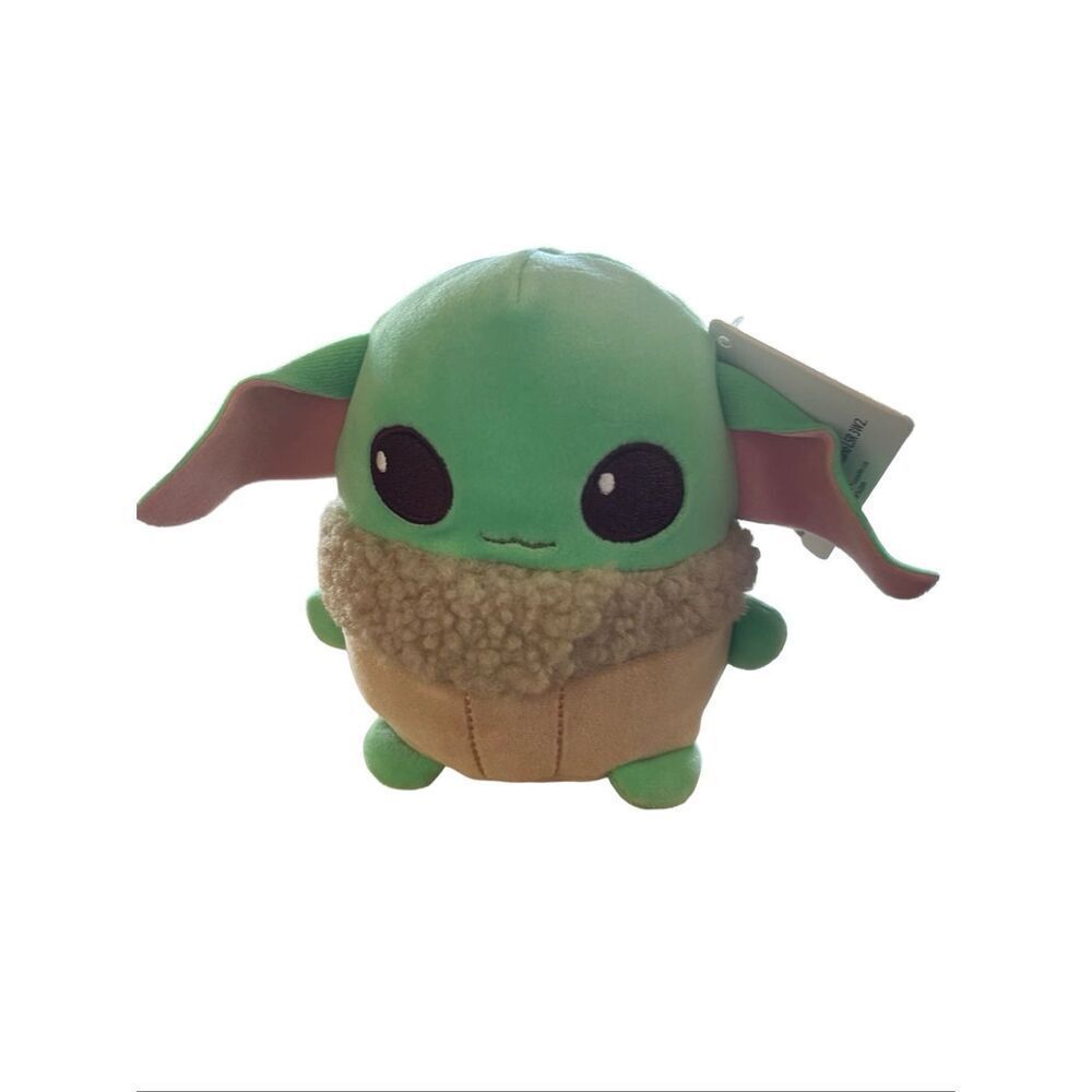 New Mattel Star Wars Mandalorian Cuutopia Grogu Baby Yoda Plush Stuffed Toy 3"